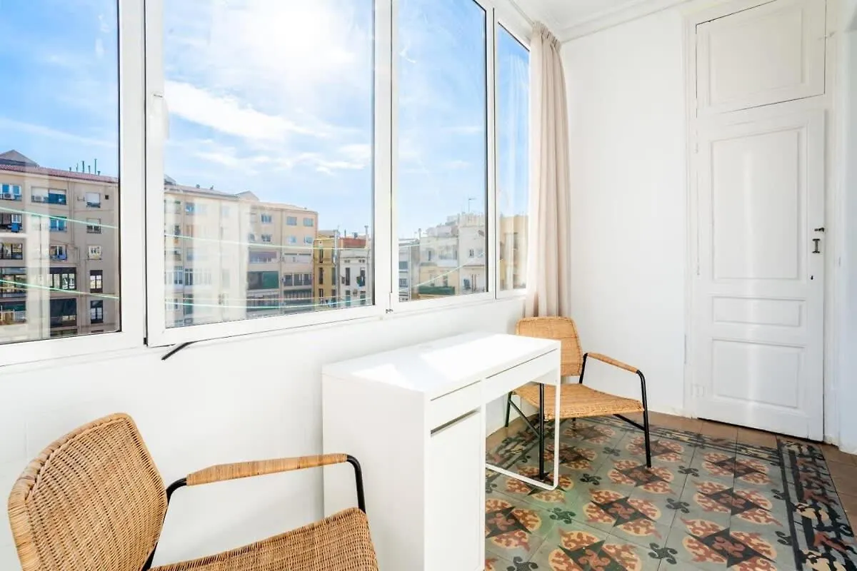 巴塞罗那Gran Via Historic Catalan 4Bd Only For Families Or Business Groups公寓 0*, 巴塞罗那 西班牙